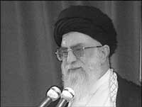 Irans øverste leder Ayatollah Ali Hoseini-Khamenei