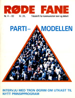 Forside Røde Fane nr 4, 1983
